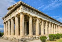 Древний город афины и его памятники